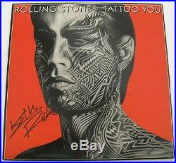 The Rolling Stones Keith Richards Signed Autograph Tattoo You Vinyl Album (COA)