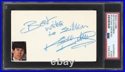 The Rolling Stones Keith Richards Signed Autographed 3x5 Index Card Psa/dna Coa