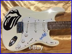 The Rolling Stones Keith Richards Signed Autographed Guitar (Beckett Certified)