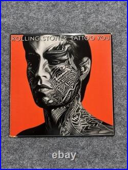 The Rolling Stones Keith Richards Signed Autographed Tattoo Album Beckett Loa