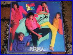 The Rolling Stones Keith Richards Signed Dirty Work Vinyl Album