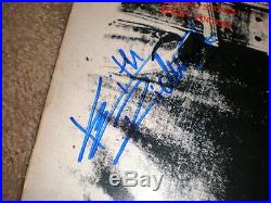 The Rolling Stones LP Stickey Fingers ZIPPERED COVER AUTOGRAPHED