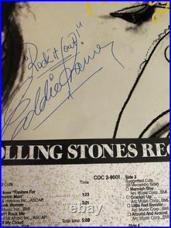 The Rolling Stones Love You Live Original Autographed Promo Lp Eddie Kramer