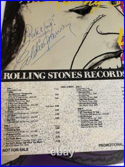 The Rolling Stones Love You Live Original Autographed Promo Lp Eddie Kramer