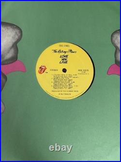 The Rolling Stones Love You Live Original Autographed Promo Lp Eddie Kramer