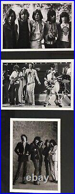 The Rolling Stones MICK JAGGER +RICHARDS +WATTS +WYMAN +TAYLOR Signed FRAMED COA