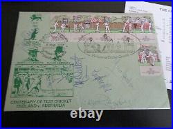 The Rolling Stones Mick Jagger Autograph A Signed 1977 First Day Cricket Cover