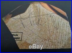The Rolling Stones Mick Jagger Autograph Signed Cut Ready Steady Go 4 June 1965