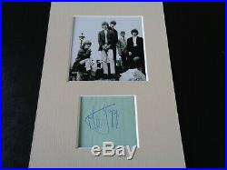 The Rolling Stones Mick Jagger Autograph Signed Page 1964. A Great Signature