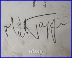 The Rolling Stones Mick Jagger Signed Autographed Original Fan Club Card Beckett