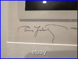 The Rolling Stones Photo Print Edition VH1 Autographed Vanity Fair 92/100 Framed