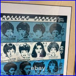 The Rolling Stones Poster Edition Signed 800/5000