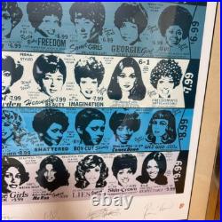The Rolling Stones Poster Edition Signed 800/5000