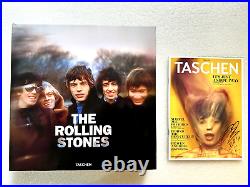 The Rolling Stones (Rare Edition) Taschen XL Stunning and Signed by David Bailey