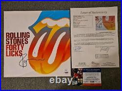 The Rolling Stones Record Booklet JSA LOA FF53097 Signed/Autograph/Signed