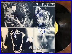 The Rolling Stones- Record album signed by all 5 members