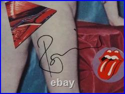 The Rolling Stones Ronnie Wood JSA Signed Autograph Record Album Vinyl