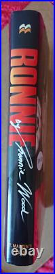 The Rolling Stones Ronnie Wood signed autobiography book Ronnie