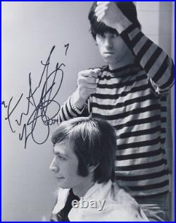The Rolling Stones SIGNED 8x10 Photograph Charlie Watts ACOA