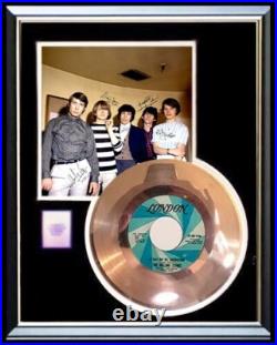 The Rolling Stones Satisfaction Gold Record W-printed Signed Autographs Rare The Rolling Stones Satisfaction Gold Record W-printed Signed Autographs Rare