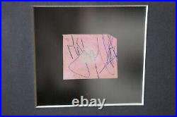 The Rolling Stones Signed Autographed Brian Jones Mick Jagger Epperson REAL