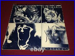The Rolling Stones Signed Lp Autographed Emotional Rescue Charlie Watts