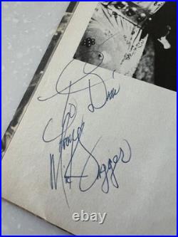 The Rolling Stones Signed Mick Jagger Tour Of The Americas 1975 Tour Program