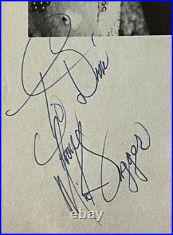The Rolling Stones Signed Mick Jagger Tour Of The Americas 1975 Tour Program