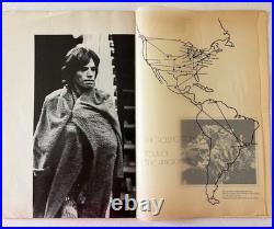 The Rolling Stones Signed Mick Jagger Tour Of The Americas 1975 Tour Program
