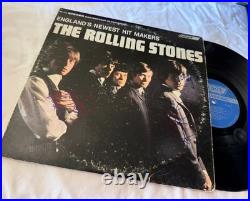 The Rolling Stones Signed Vintage Vinyl Jagger, Richards, Watts