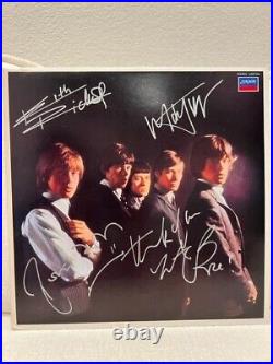 The Rolling Stones Signed Vinyl Album with COA (Jagger, Richards, Watts, Wood)