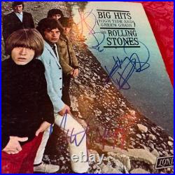 The Rolling Stones Signed Vinyl Cover Jagger, Richards & Watts The Rolling Stones Signed Vinyl Cover Jagger, Richards & Watts