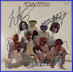 The Rolling Stones Signed Vinyl Mick Jagger Keith Richards Ron Woods C Watts COA