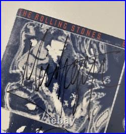 The Rolling Stones Signed Vinyl Mick Jagger Keith Richards Ron Woods C Watts COA