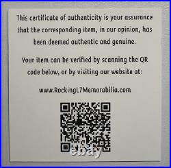 The Rolling Stones Signed Vinyl Mick Jagger Keith Richards Ron Woods C Watts COA