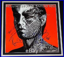 The Rolling Stones Tattoo You Hand Signed Autographed Custom Framed Album! Proof