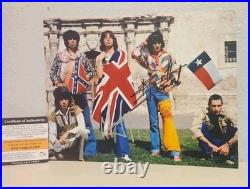 The Rolling Stones The Alamo San Antonio Texas, 1975 Autographed Jagger Richards