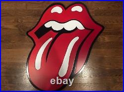 The Rolling Stones Tongue Logo Sign Display Wall Art Artwork Mick Jagger