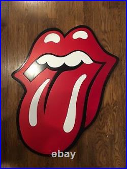The Rolling Stones Tongue Logo Sign Display Wall Art Artwork Mick Jagger