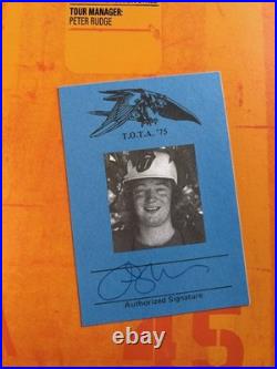 The Rolling Stones Tour Of America Genesis Book Anniversary Edition Signed