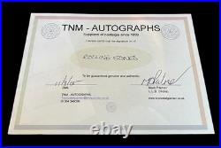 The Rolling Stones Undercover AUTOGRAPHED Sheet Music with Authentication Slip