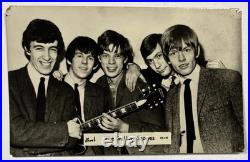 The Rolling Stones Vintage Promo Postcard Photo