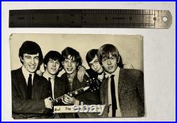 The Rolling Stones Vintage Promo Postcard Photo
