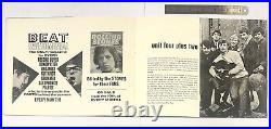 The Rolling Stones Vintage UK Concert Tour Programme (1965)