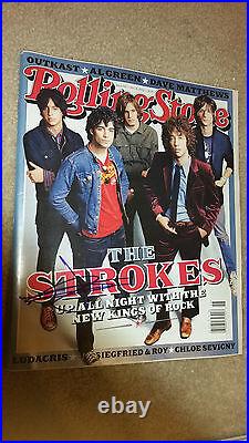 The Strokes Julian Casablancas Rolling Stone Magazine Mag Signed Autograph #a