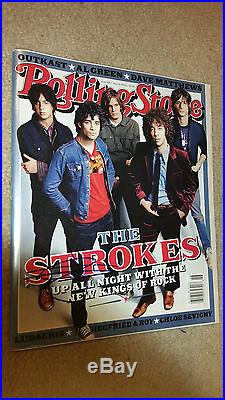 The Strokes Julian Casablancas Rolling Stone Magazine Mag Signed Autograph #c