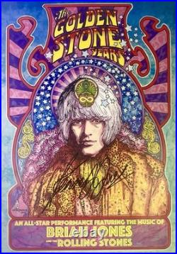 The Who Kenney Jones Signed Autograph Brian Rolling Stones tribute (2019)