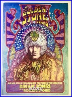 The Who Kenney Jones Signed Autograph Brian Rolling Stones tribute (2019)