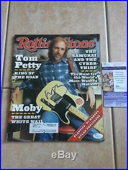 Tom Petty signed 1995 Rolling Stone Magazine Auto Autographed JSA Collectors Ed