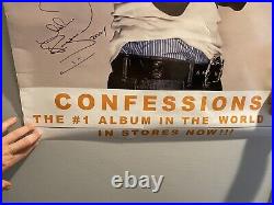 USHER Autographed Rolling Stone Promo Poster Confessions Album signed 2004